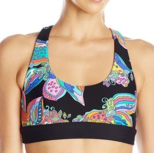 Trina Turk Recreation Reversible Sports Bra Small